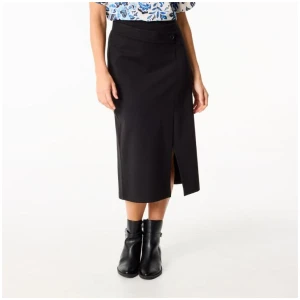 Jane Lamerton Women's Ponte Classic Wrap Midi Skirt