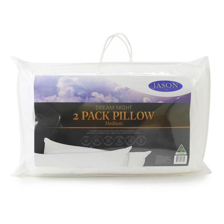 Jason Dream Night Standard Polyester Pillow 2 Pack