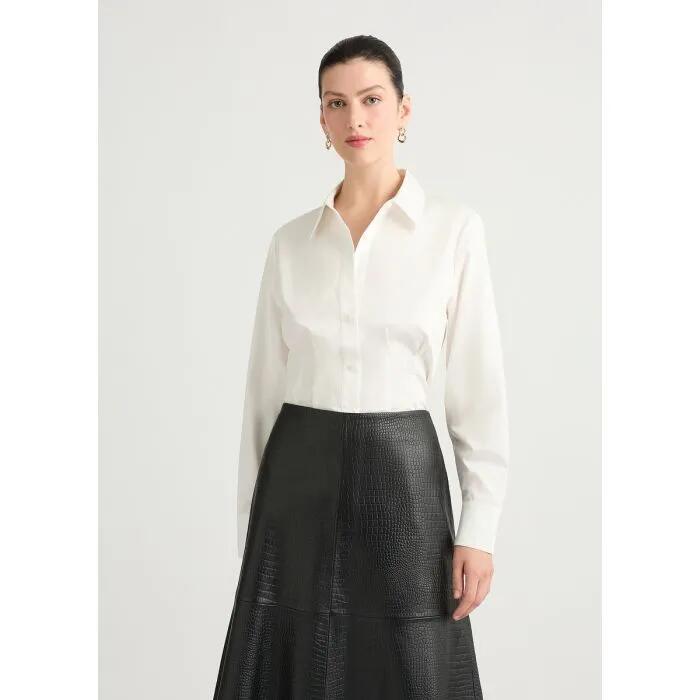 Jeremie Pleated Cotton Shirt