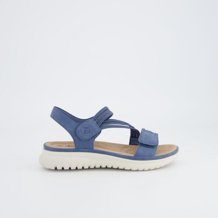 Just Bee Women's Sannah Multi Strap Sandal