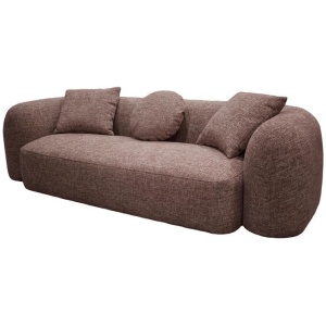 Justus 3 Seater Sofa - Santiago Copper by Interior Secrets - AfterPay Available