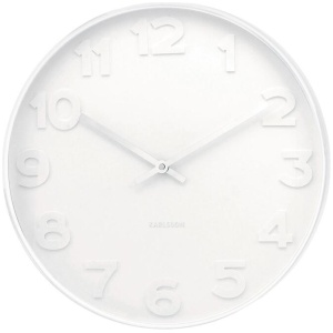 Karlsson Mr White Wall Clock