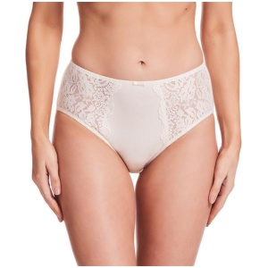 Kayser Women's Cotton & Stretch Corded Lace Full Brief
