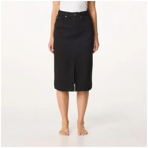Khoko Collection Women's Denim Midi Skirt