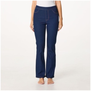 Khoko Collection Women's Flare Leg Jeggings