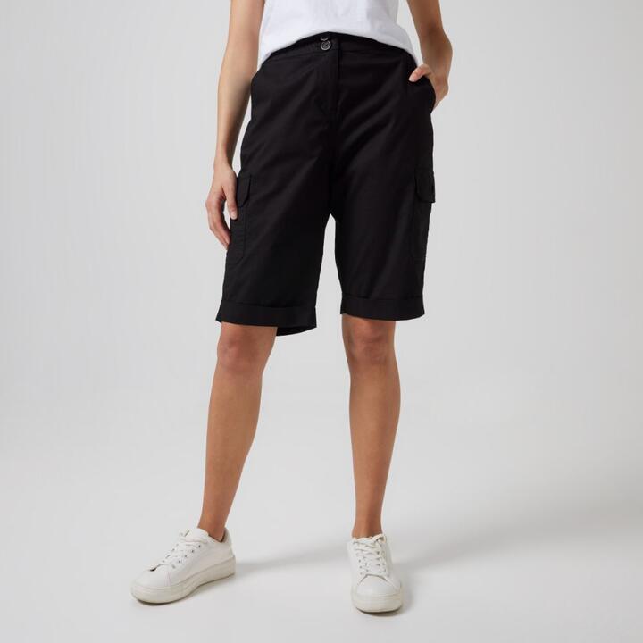 Khoko Collection Women's Rib Waist Short