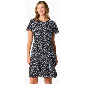 Khoko Collection Women's Ruffle Tunic Dress