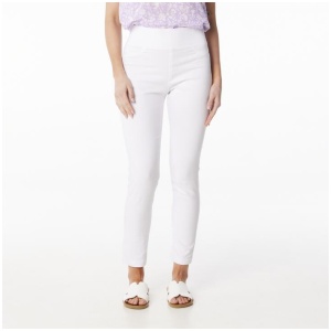 Khoko Smart Women's Bengalene Slim Fit Angled Pocket Pant