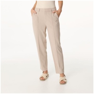 Khoko Smart Women's Crepe Tailored Full Length Pants