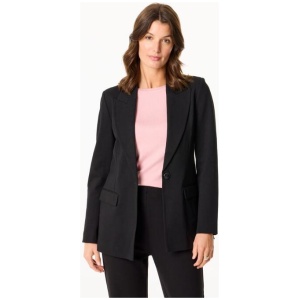 Khoko Smart Women's Ponte Single Button Blazer