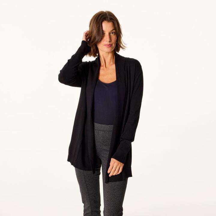 Khoko Smart Women's Shawl Collar Cardigan