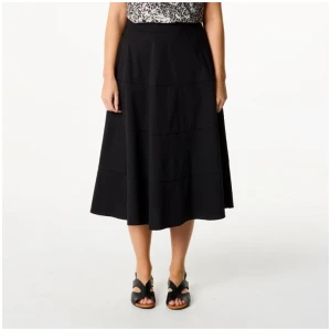 Khoko Smart Women's Tiered Midi Skirt