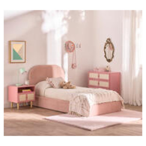 Kids Azalea Single Bed Frame Pink