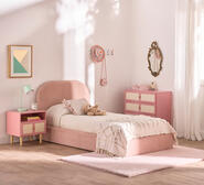 Kids Azalea Single Bed Frame Pink