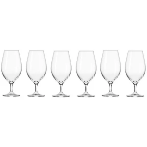 Krosno Harmony 6-Piece 400 ml Beer Glass Set
