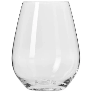 Krosno Harmony 6-Piece Stemless 440 ml White Wine Glass Set