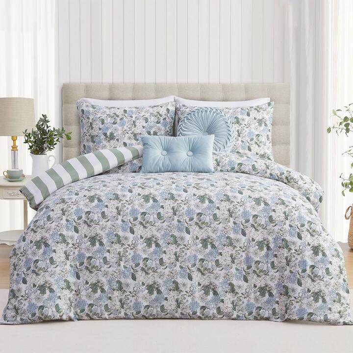 Laura Ashley Burfield Cotton Quilt Cover Set
