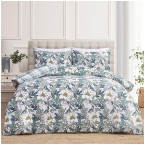 Laura Ashley Eton Cotton Quilt Cover Set