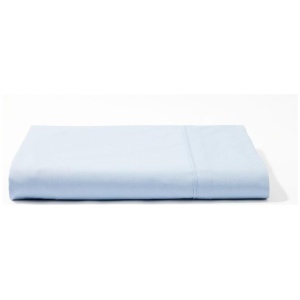 Linen House 300 Thread Count Cotton Percale Flat Sheet