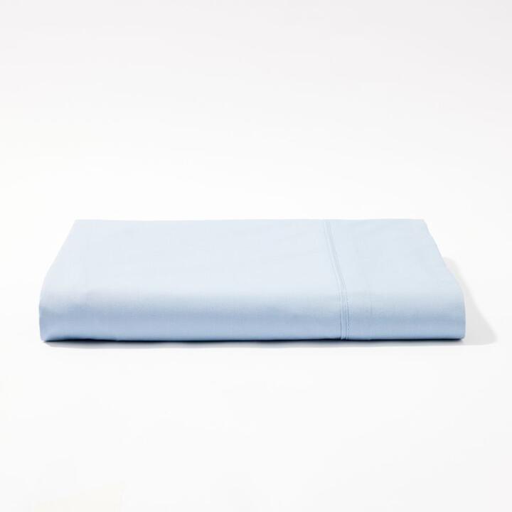 Linen House 300 Thread Count Cotton Percale Flat Sheet
