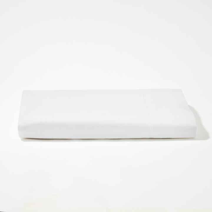 Linen House 300 Thread Count Cotton Percale Flat Sheet