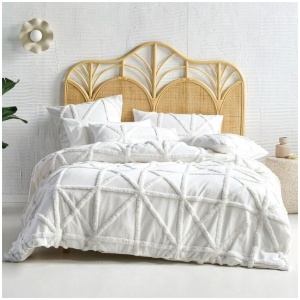 Linen House Clyde Cotton Chenille Quilt Cover Set