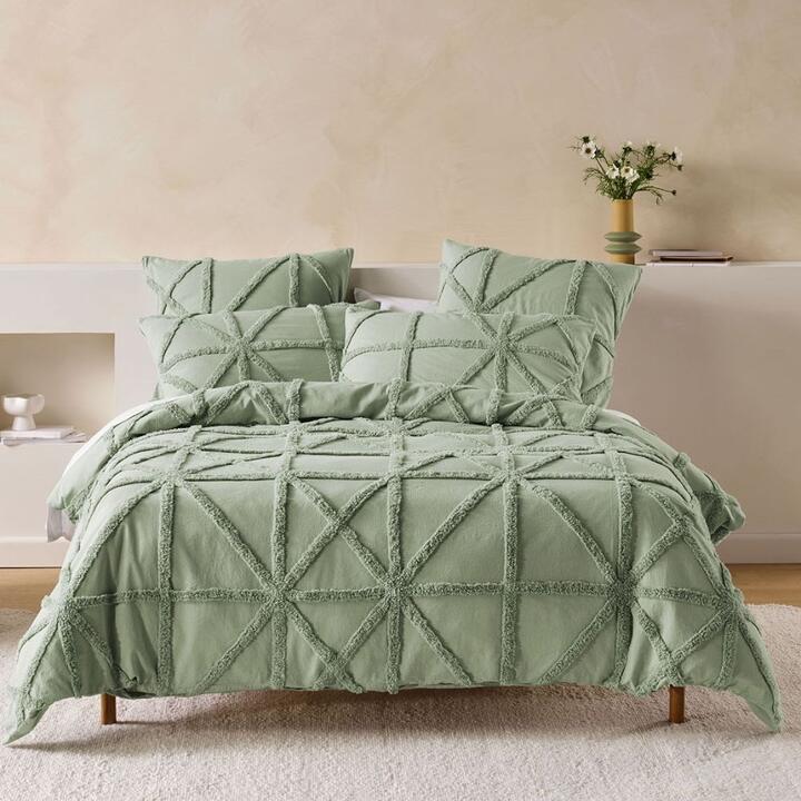 Linen House Clyde Cotton Quilt Cover Set