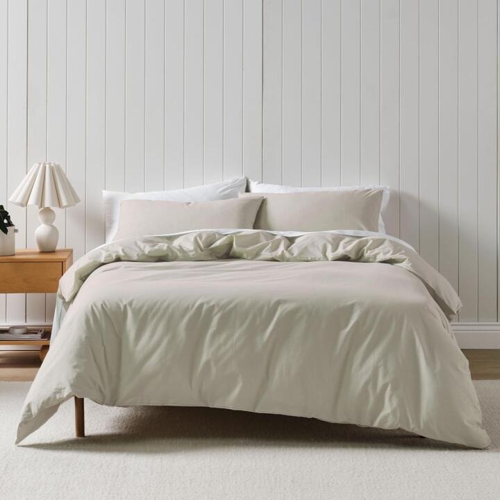 Linen House Theo Cotton Quilt Cover Set