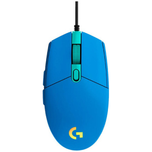 Logitech G203 Lightsync RGB Wired Gaming Mouse 910-005792 - Blue