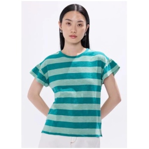 Lucinda Stripe Cotton Tee