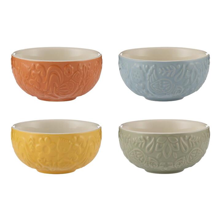 Mason Cash Home To Roost Set of 4 Prep Bowls