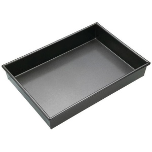 MasterPro 33 x 23 x 5 cm Non-Stick Rectangular Deep Cake Pan