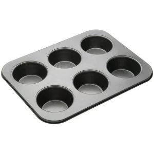 MasterPro 6 Cup Non-Stick American Muffin Pan