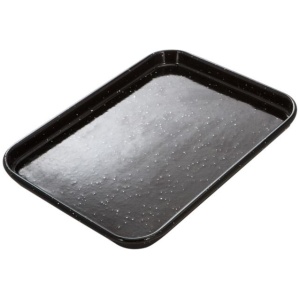 MasterPro Professional 23 x 16.5 x 1.5 cm Vitreous Enamel Baking Tray
