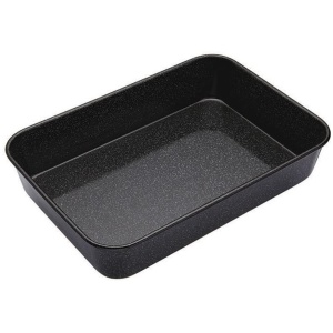MasterPro Professional 32 x 24 x 7 cm Vitreous Enamel Roasting Pan