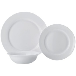 Maxwell & Williams Cashmere Cosmos 12-Piece Rim Dinner Set