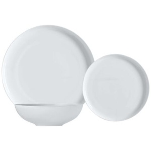 Maxwell & Williams Cashmere Mansion 12-Piece High Rim Dinner Set