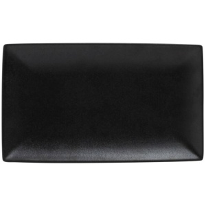 Maxwell & Williams Caviar 27.5 x 16 cm Rectangular Platter Black