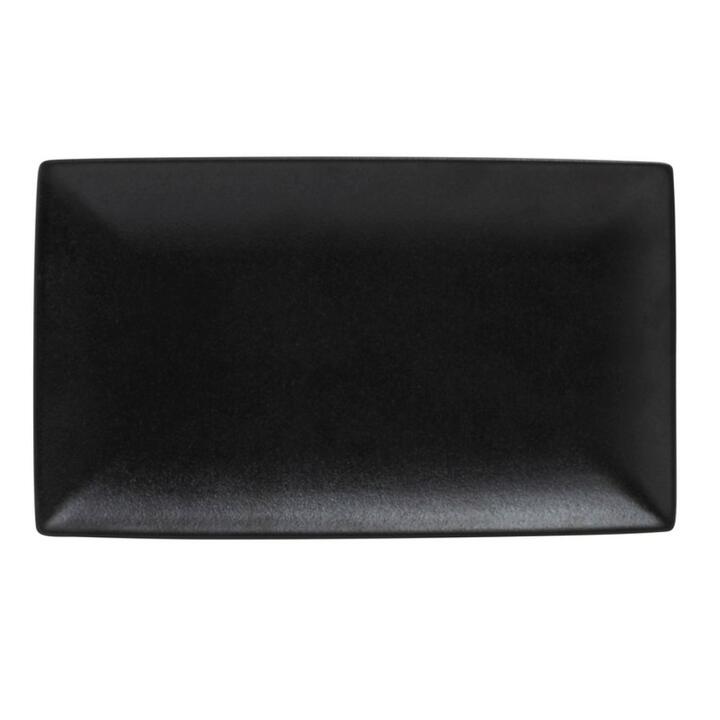 Maxwell & Williams Caviar 27.5 x 16 cm Rectangular Platter Black