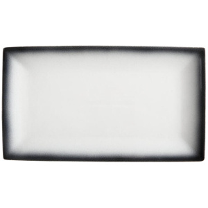 Maxwell & Williams Caviar 34.5 x 19.5 cm Rectangular Platter Granite