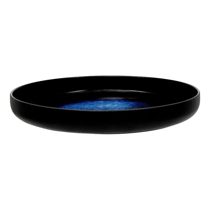 Maxwell & Williams Caviar Midnight High Rim Platter