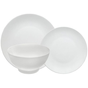 Maxwell & Williams White Basics 12-Piece Dynasty Coupe Dinner Set
