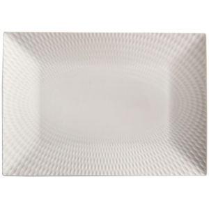Maxwell & Williams White Basics 25 x 18 cm Diamonds Rectangular Platter