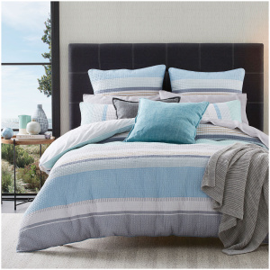 Montego Contemporary Quilted Quilt Cover Queen