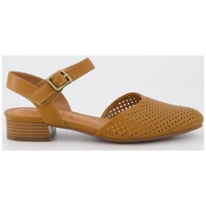 Natural Comfort Women's Ledder Perforated Sandal