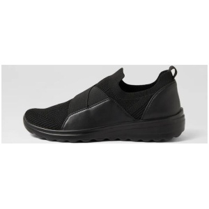 Noemi Black Knit Sneakers