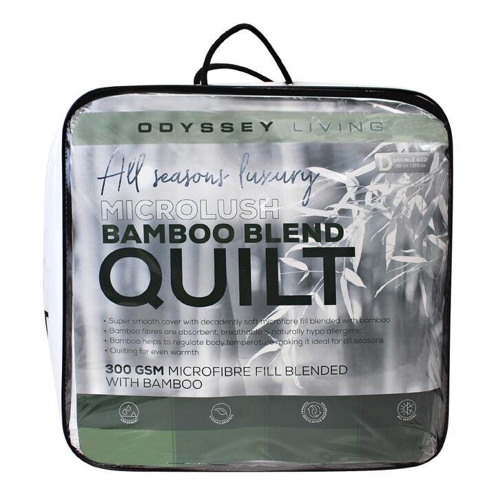 Odyssey Living 300 GSM Bamboo Quilt