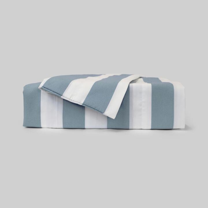 Odyssey Living Retreat Stripe Washed Microfibre Sheet Set