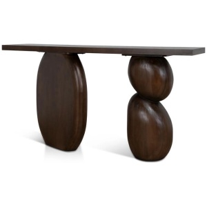 Orila 1.6m Elm Console Table - Walnut by Interior Secrets - AfterPay Available