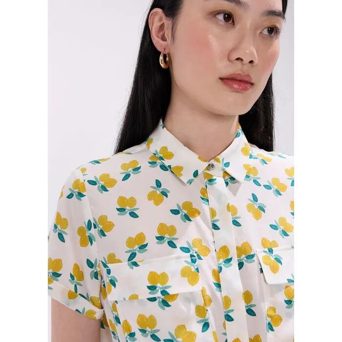 Peeling Pressure Silk Shirt